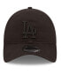 Фото #1 товара Men's Los Angeles Dodgers Black On Black Core Classic 2.0 9TWENTY Adjustable Hat