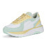 Фото #2 товара Puma Cruise Rider Nu Pastel Lace Up Womens White Sneakers Casual Shoes 38992601