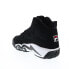 Фото #12 товара Fila MB 1VB90140-014 Mens Black Synthetic Athletic Basketball Shoes