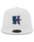 Men's White Houston Texans Standard 9FIFTY Snapback Hat