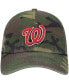 Men's Camo Washington Nationals Team Clean Up Adjustable Hat