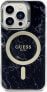 Guess Oryginalne Etui IPHONE 14 PRO MAX Guess Hardcase Marble MagSafe (GUHMP14XPCUMAK) czarne