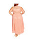 Plus Size Hi Lo Lover Sweetheart Dress