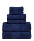 Feather and Stitch Luna 6-Pc. Towel Set