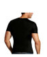 Фото #6 товара Insta Slim Men's Compression Short Sleeve Crew-Neck T-Shirt