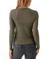 ფოტო #2 პროდუქტის Women's Keep It Simple Long-Sleeve Tee