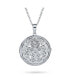 ფოტო #1 პროდუქტის Filigree Star Flower Round Circle Aromatherapy Essential Oil Perfume Diffuser Keepsake Photo Heart Shape Locket Pendant Necklace Sterling Silver