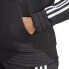 Фото #6 товара Толстовка женская Adidas Tiro 23 League Sweat Hoodie 70% хлопок, 30% переработанный полиэфир черного цвета