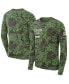 ფოტო #4 პროდუქტის Men's Camo Villanova Wildcats Military-Inspired Long Sleeve T-shirt