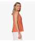 ფოტო #3 პროდუქტის Women's Linen Sleeveless In Line Top