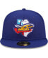 Фото #2 товара Men's Royal Amarillo Sod Poodles Authentic Collection 59FIFTY Fitted Hat