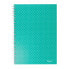 Фото #1 товара ESSELTE Wiro Cardboard Covers Color Breeze A5 Squared Notebook
