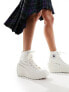 Фото #1 товара Converse Chuck 70 De Luxe Wedge trainer in white