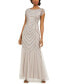 ფოტო #1 პროდუქტის Embellished Godet-Inset Gown