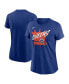 Фото #1 товара Women's Royal New York Mets Local Team T-shirt