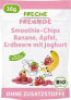 Kindersnack Smoothie-Chips Banane Apfel Erdbeere mit Joghurt, ab 3 Jahren, 16 g