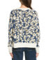 Фото #2 товара Lafayette 148 New York Jacquard Crewneck Cashmere Sweater Women's