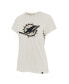 ფოტო #2 პროდუქტის Women's Cream Miami Dolphins Panthera Frankie T-Shirt