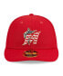 ფოტო #5 პროდუქტის Men's Red Miami Marlins 2023 Fourth of July Low Profile 59FIFTY Fitted Hat