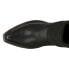 Фото #4 товара Justin Boots Hope Fringe Zippered Snip Toe Booties Womens Black Casual Boots RML