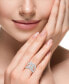 ფოტო #4 პროდუქტის EFFY® Diamond Interlink Ring (1-3/8 ct. t.w.) in 14k White Gold