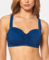 Фото #1 товара Bleu Rod Beattie Shirred Underwire D-Cup Bikini Top