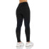 Фото #4 товара BSP Women's Leggings Black Leopard Mesh & Rhinestone Accent High-Waist Large