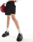 Фото #10 товара Vero Moda wrap front mini skirt in black