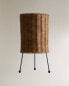 Rattan lamp