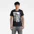 ფოტო #1 პროდუქტის G-STAR Denim Graphic Regular Fit short sleeve T-shirt