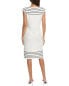 Фото #2 товара St. John Stripe Knit Dress Women's