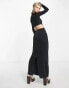 Фото #6 товара Only maxi cut out dress in black