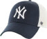 Фото #1 товара 47 Brand Czapka z daszkiem Mlb New York Yankees Branson Cap granatowa r. uniwersalny (B-BRANS17CTP-NY)