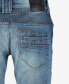 Фото #4 товара Men's Regular Fit Moto Jeans