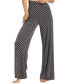 Фото #5 товара Juniors' Check Please Knit Jacquard Pants