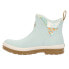 Фото #6 товара Muck Boot Originals Floral Rain Booties Womens Blue Casual Boots MOAW200