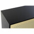 ТВ шкаф DKD Home Decor Чёрный Ель ротанг (160 x 65 x 38 cm)