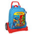 Школьный рюкзак с колесиками SuperThings Rescue force 32 x 42 x 14 cm Синий