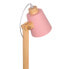 Desk lamp DKD Home Decor Green Pink Natural Wood Metal 50 W 220 V 18 x 20 x 45 cm 15 x 20 x 50 cm (2 Units)