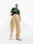 Фото #3 товара ASOS DESIGN wide smart trousers in stone