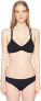Фото #2 товара Bikini Lab 182220 Women's Strappy Bralette Bikini Black Swimsuit Top size Large