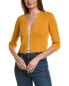 Фото #1 товара Lafayette 148 New York Cropped Silk-Blend Cardigan Women's