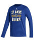 Фото #3 товара Men's Royal St. Louis Blues Reverse Retro 2.0 Fresh Playmaker Long Sleeve T-shirt