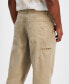 Men's Straight-Fit Cotton Cargo Pants Impact Grey, 36x32 - фото #7