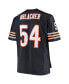 Фото #4 товара Men's Brian Urlacher Navy Chicago Bears Big and Tall 2001 Retired Player Replica Jersey