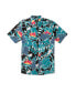 Фото #1 товара Men's Leaf Pit Floral Short Sleeve Shirt