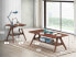 Arona Mid-Century Modern Wood 3 Piece Coffee Table Set