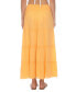 Фото #2 товара Women's Smocked-Waist Tiered Skirt Cover-Up