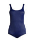 Фото #1 товара Petite Tummy Control Chlorine Resistant Soft Cup Tugless One Piece Swimsuit