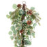 Дверная вешалка Рождество Зеленый Натуральный ротанг Пластик 71,12 cm